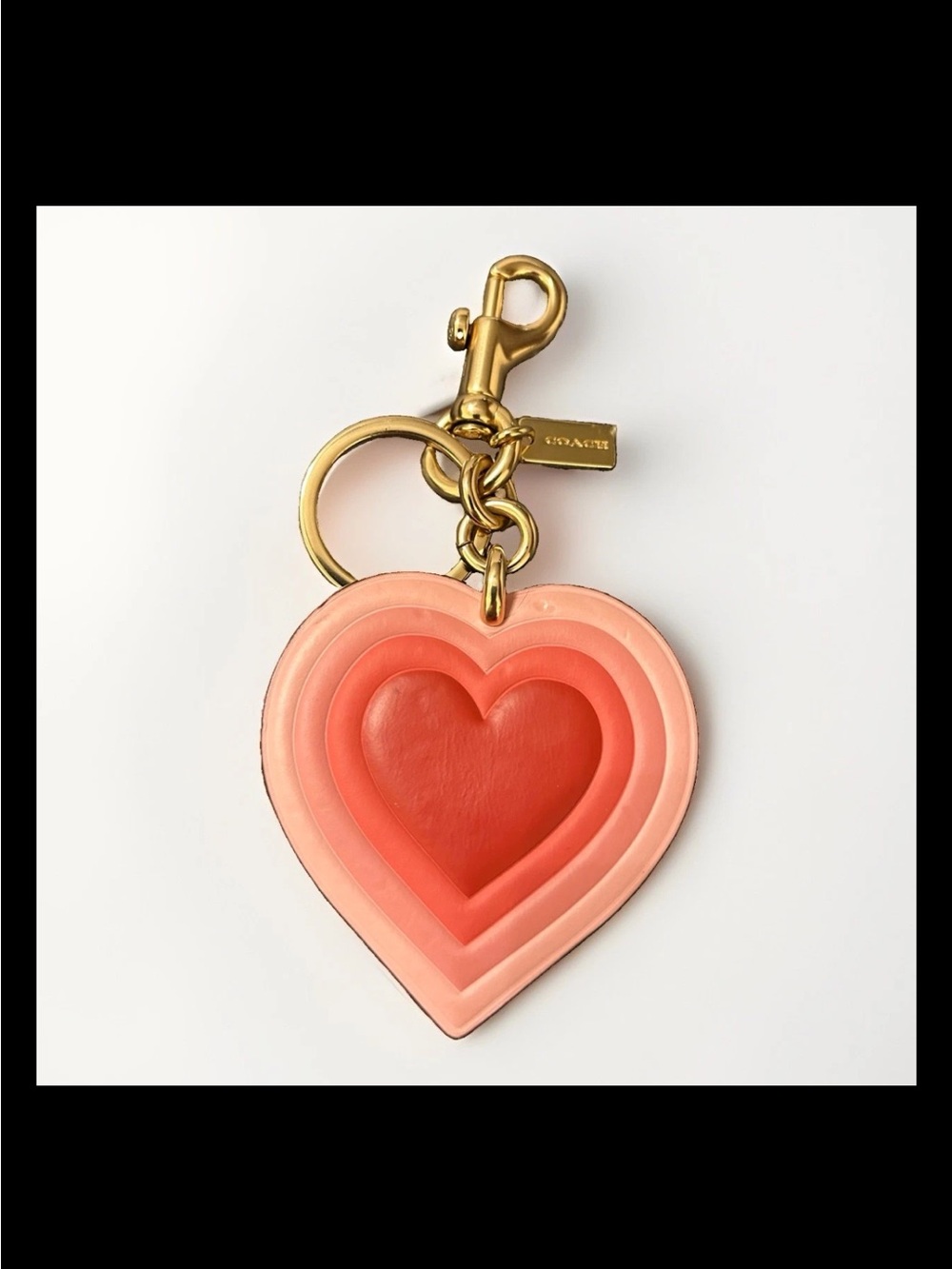 Coach 1970’s Heart Burst Bag Charm, 2021 Style: (C3111)